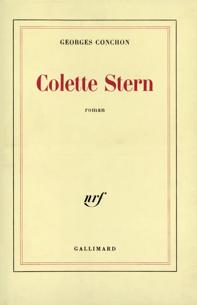 Colette Stern - Georges Conchon