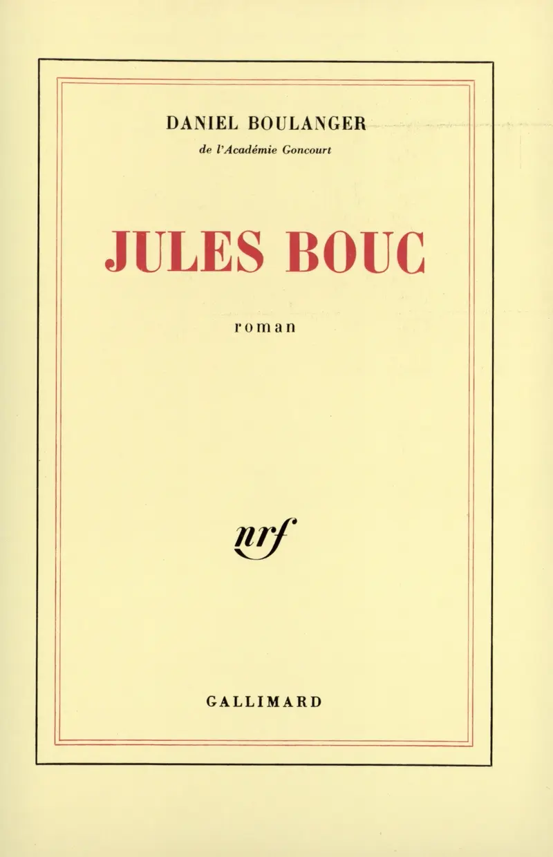 Jules Bouc - Daniel Boulanger