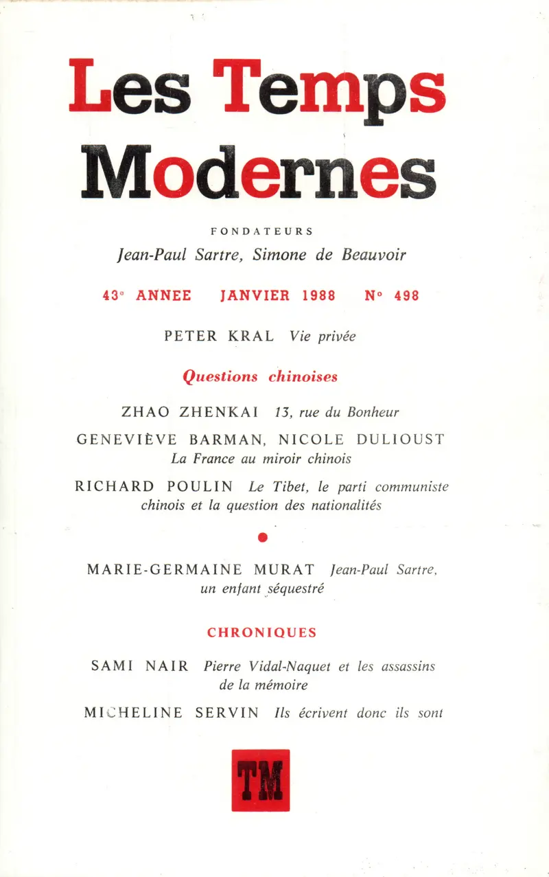Les Temps Modernes - Collectif