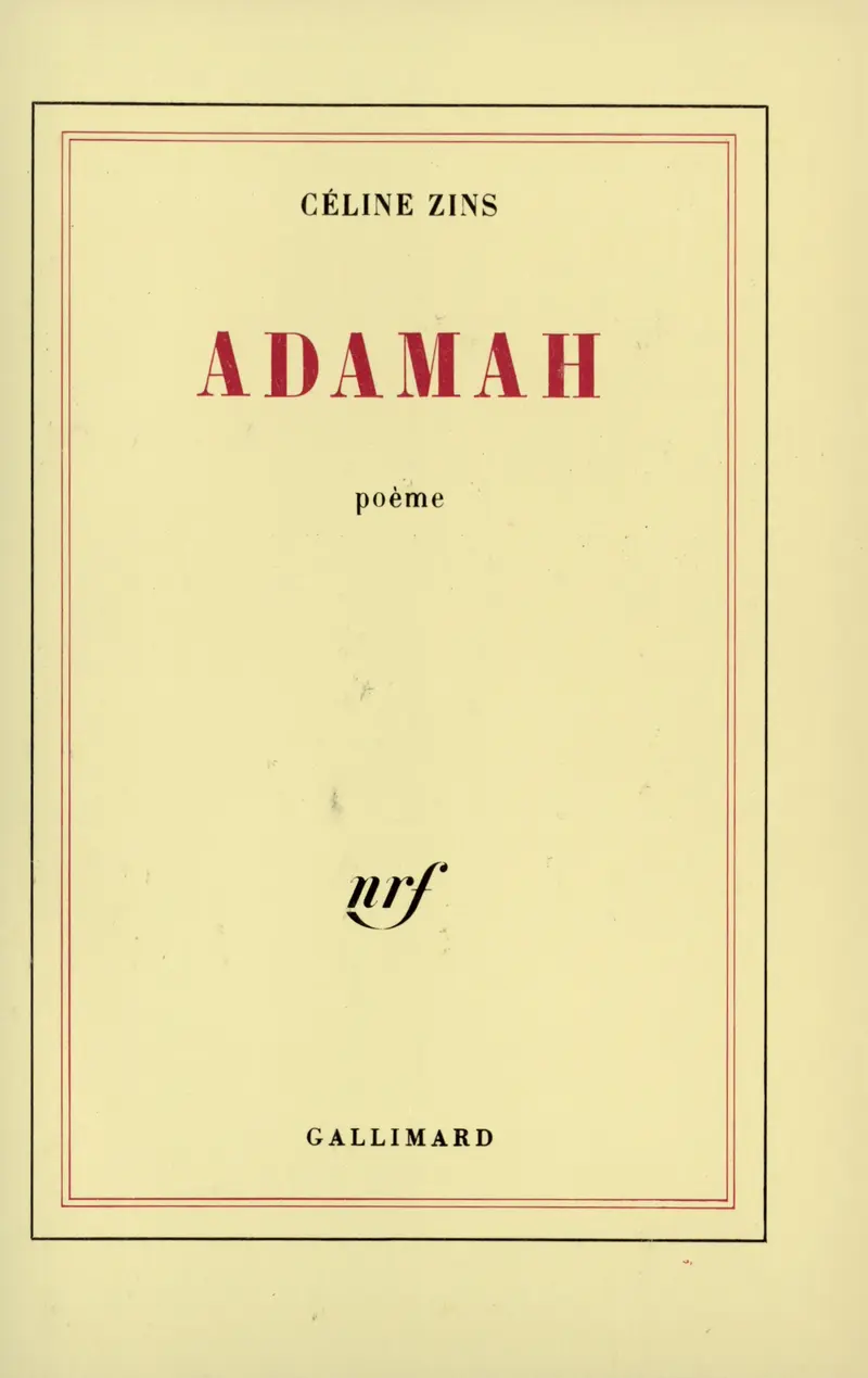 Adamah - Céline Zins