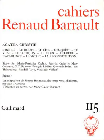 Cahiers Renaud Barrault - Collectif