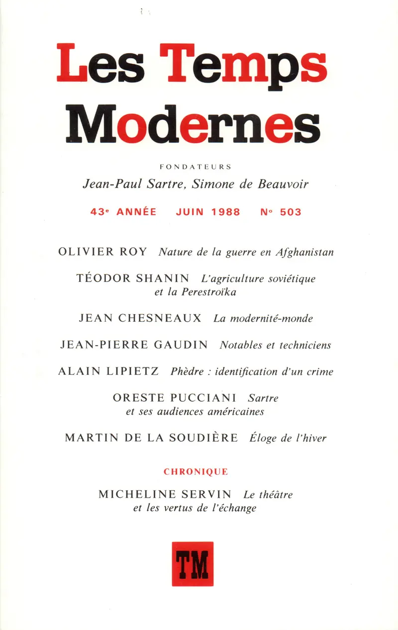 Les Temps Modernes - Collectif