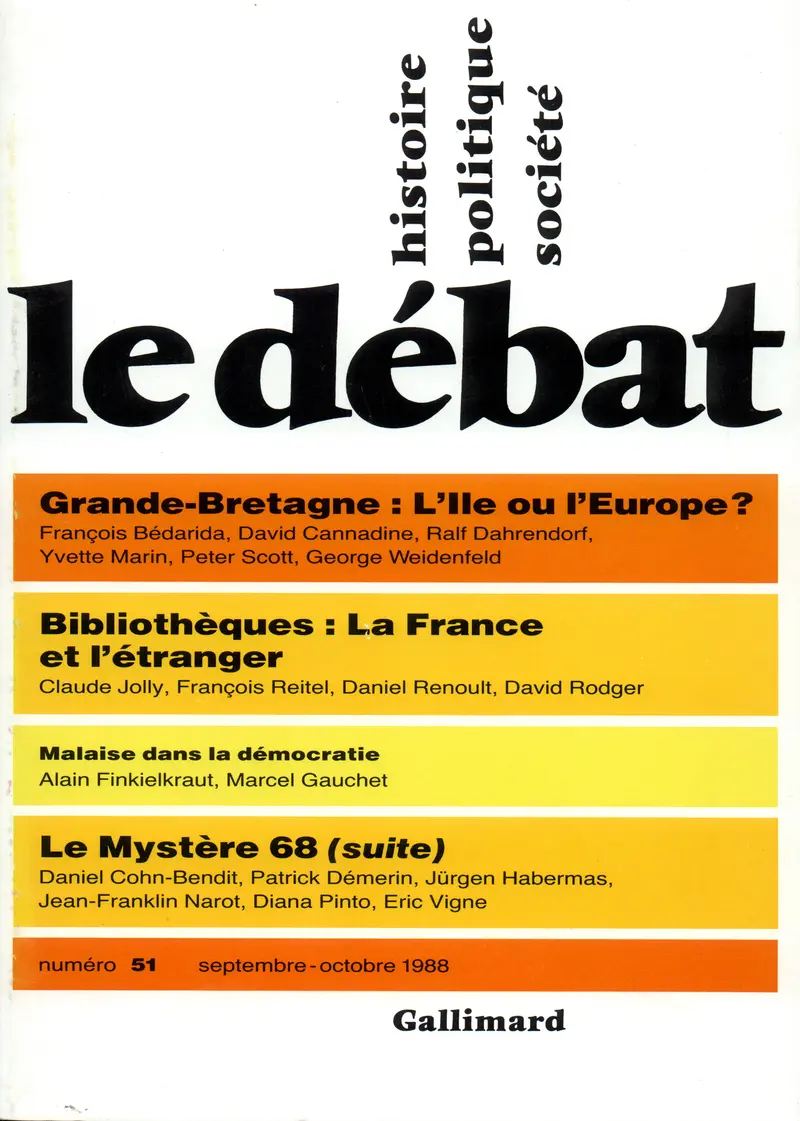 Le Débat - Collectif
