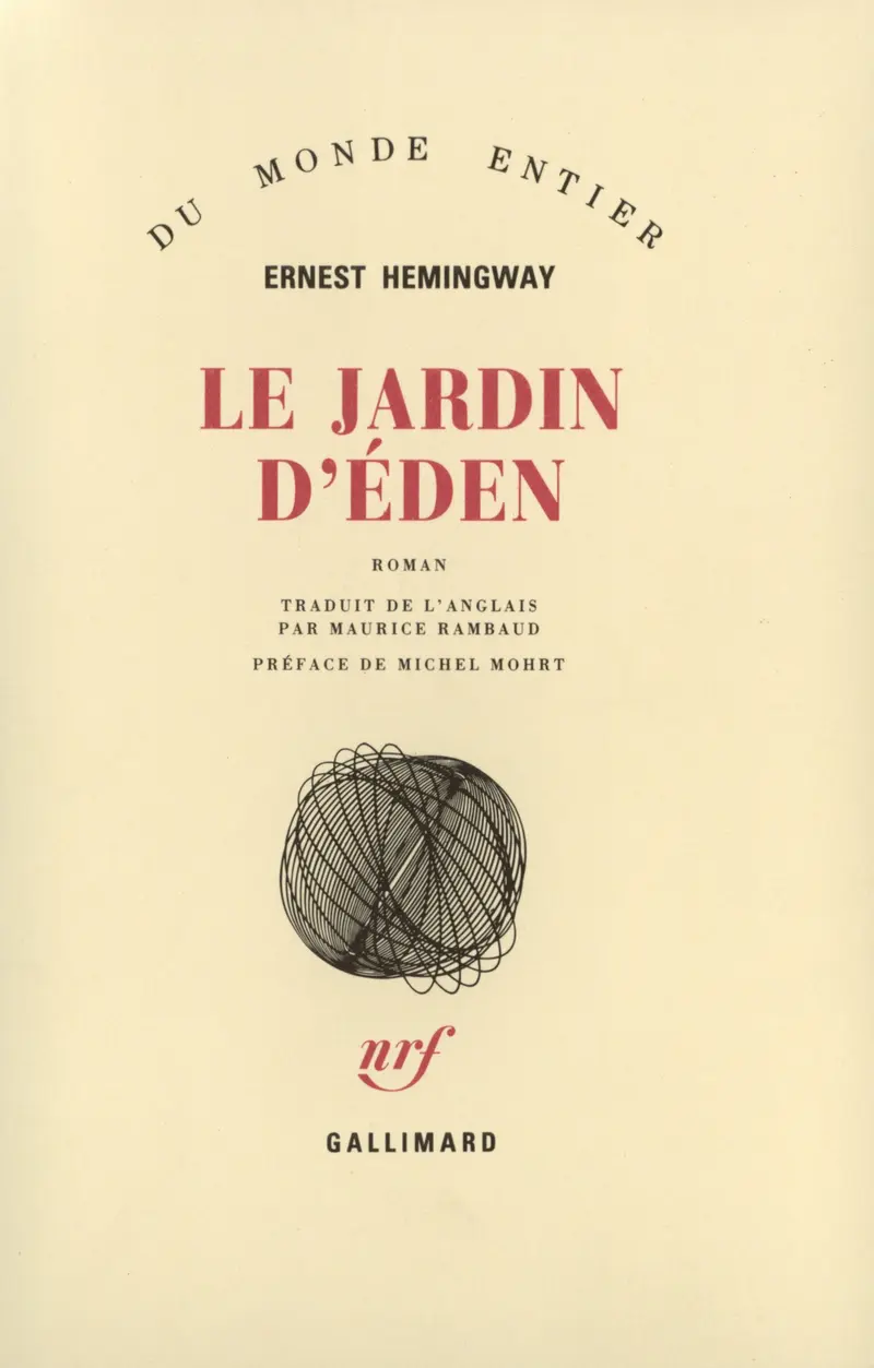 Le jardin d'Éden - Ernest Hemingway