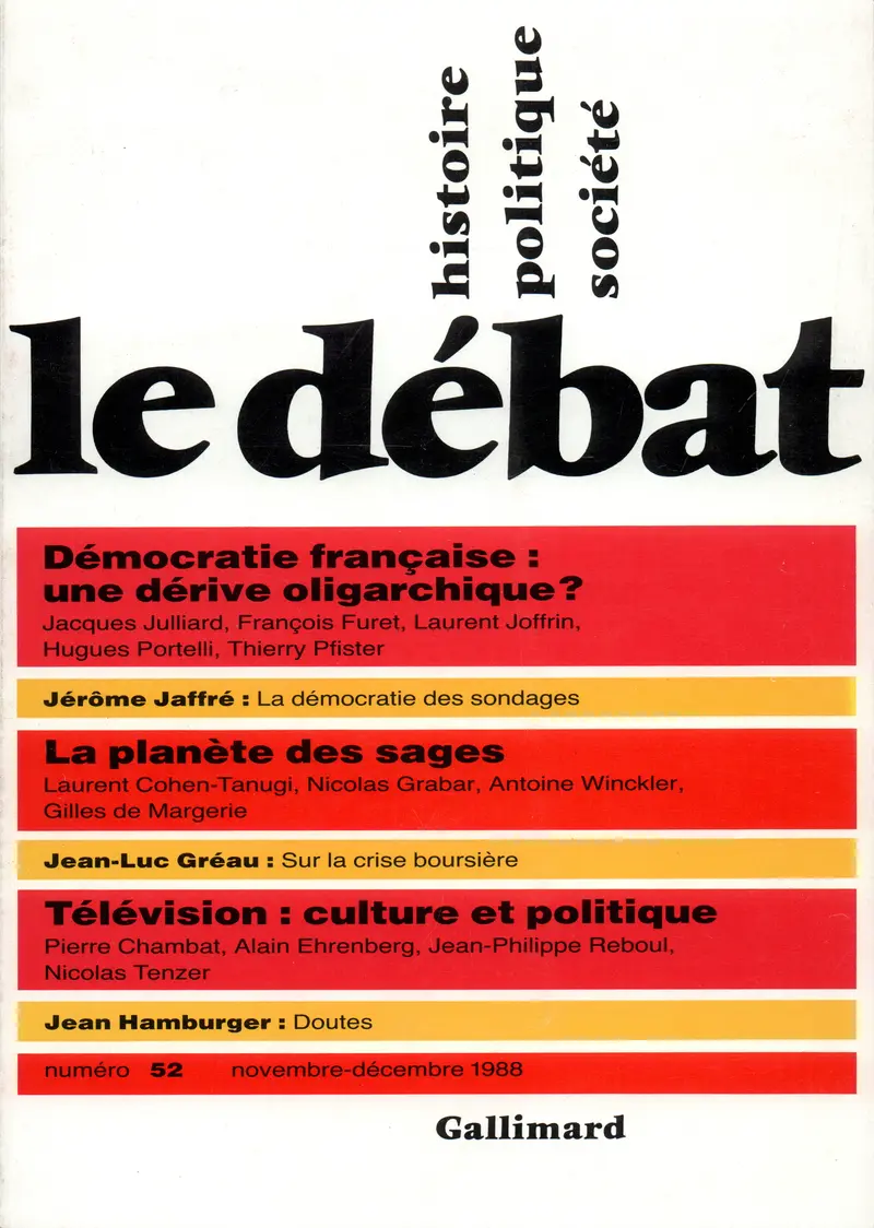 Le Débat - Collectif