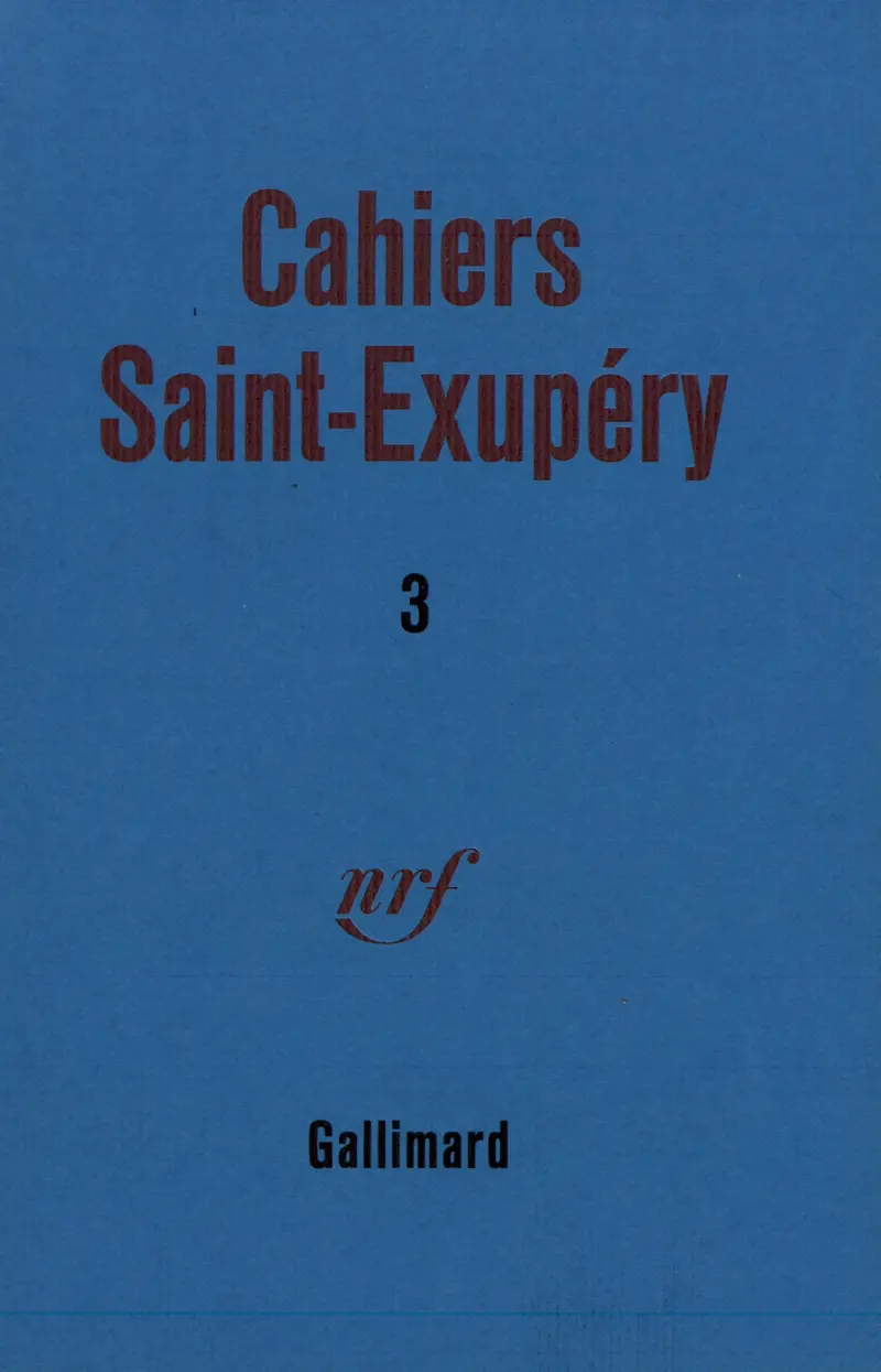Cahiers Saint-Exupéry - Collectif