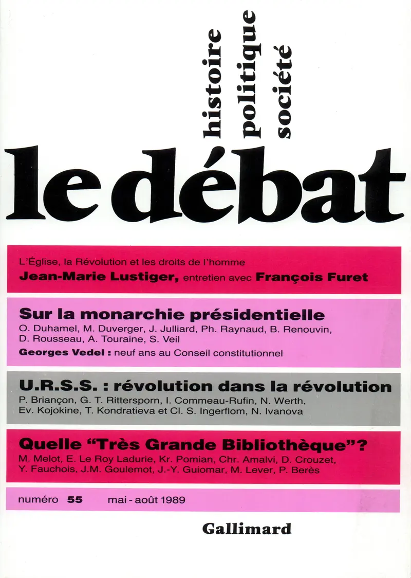 Le Débat - Collectif