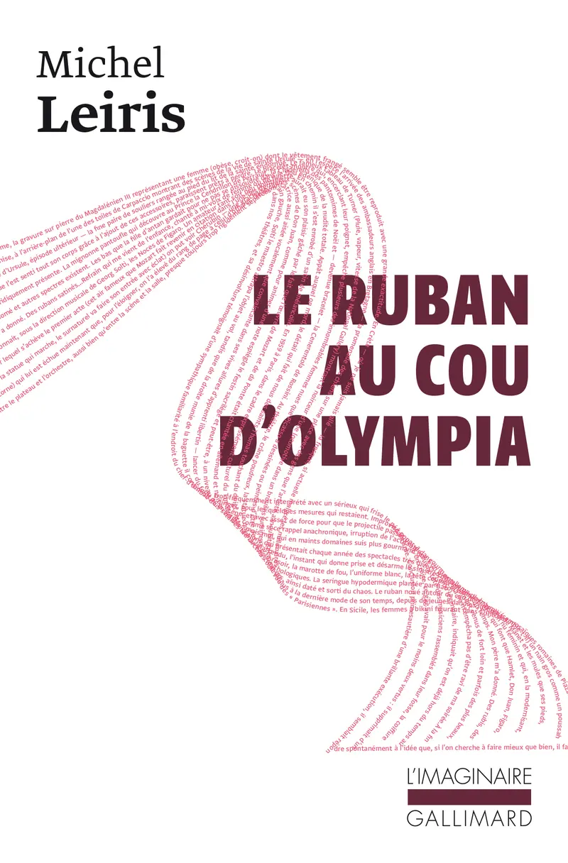 Le ruban au cou d'Olympia - Michel Leiris