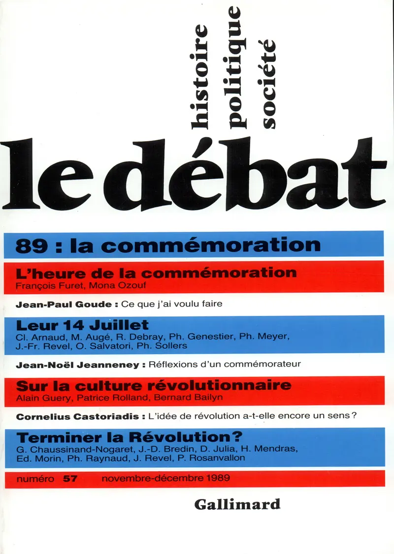 Le Débat - Collectif