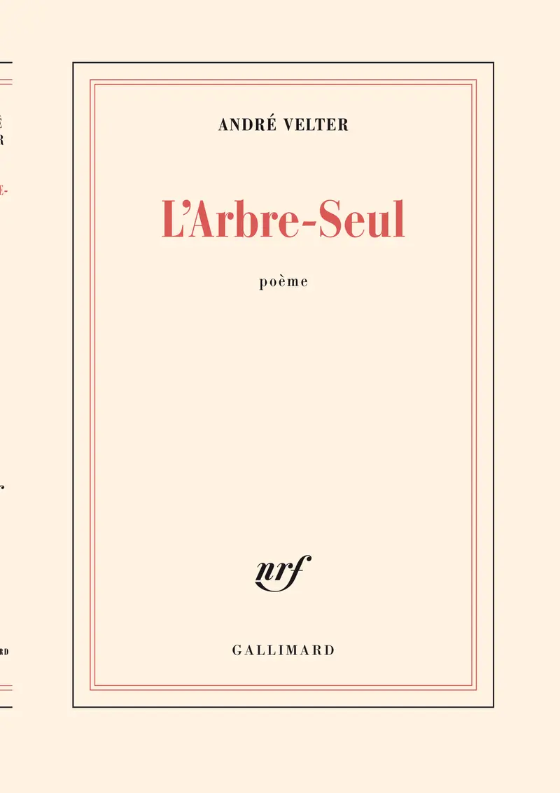 L'Arbre-Seul - André Velter