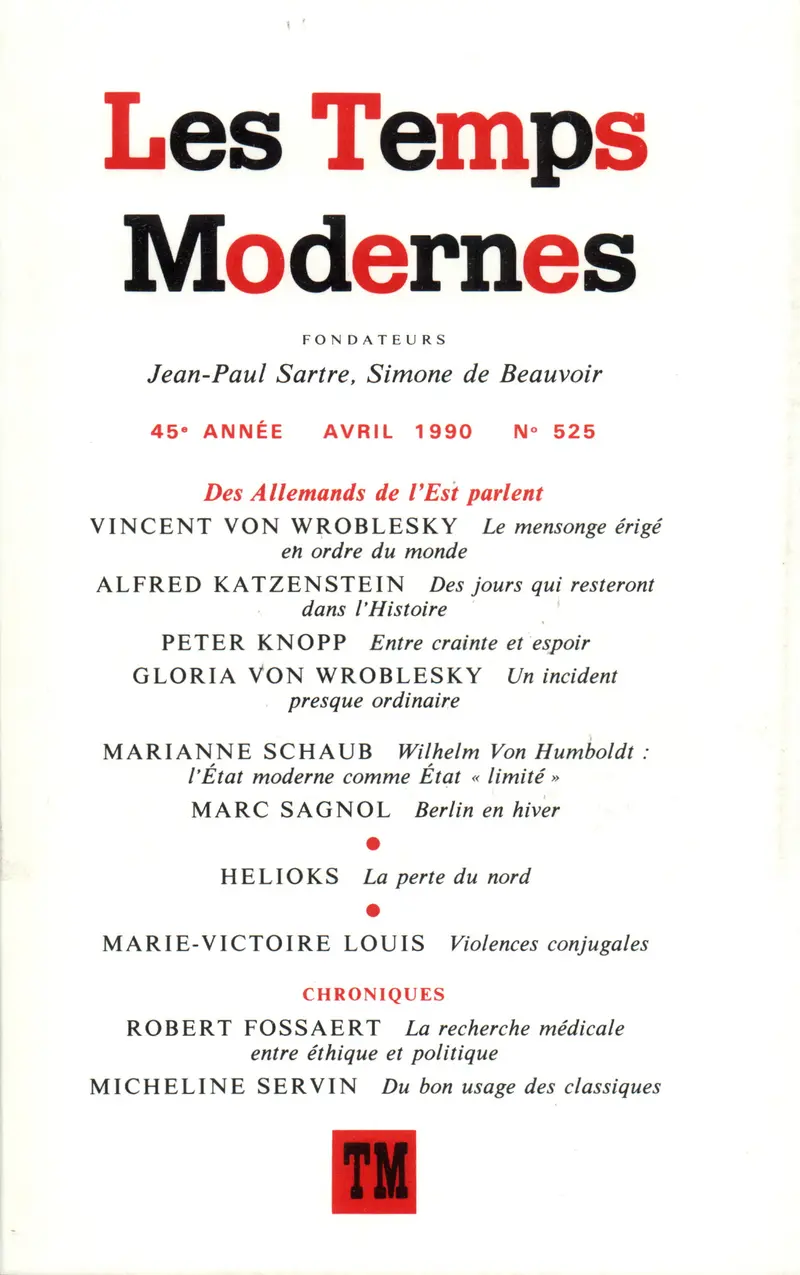 Les Temps Modernes - Collectif