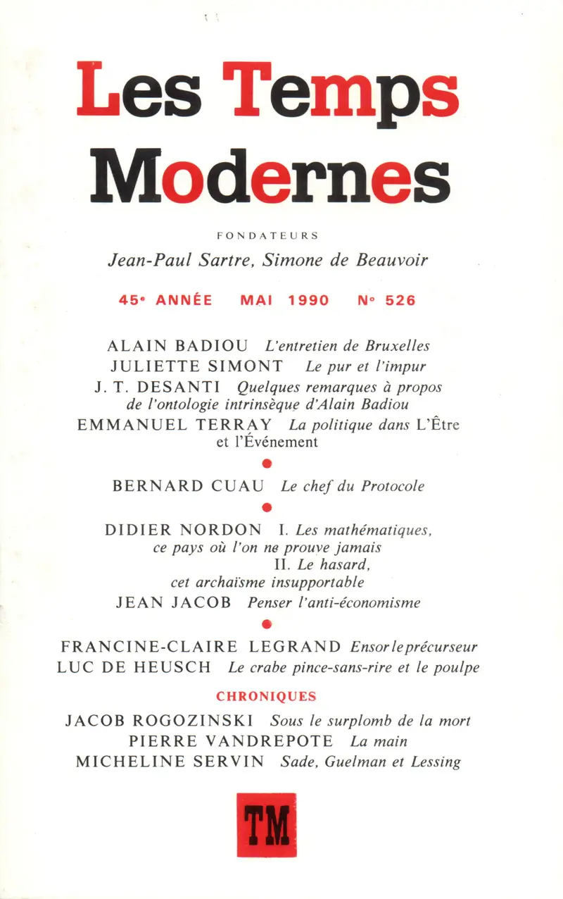 Les Temps Modernes - Collectif