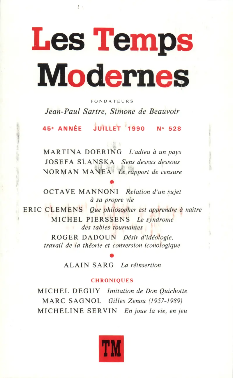 Les Temps Modernes - Collectif