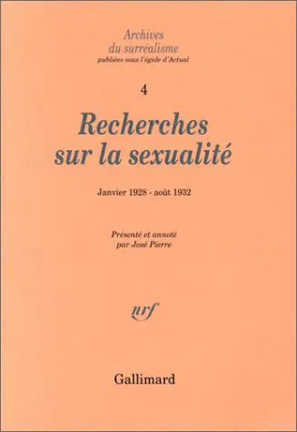 Recherches sur la sexualité - Collectif