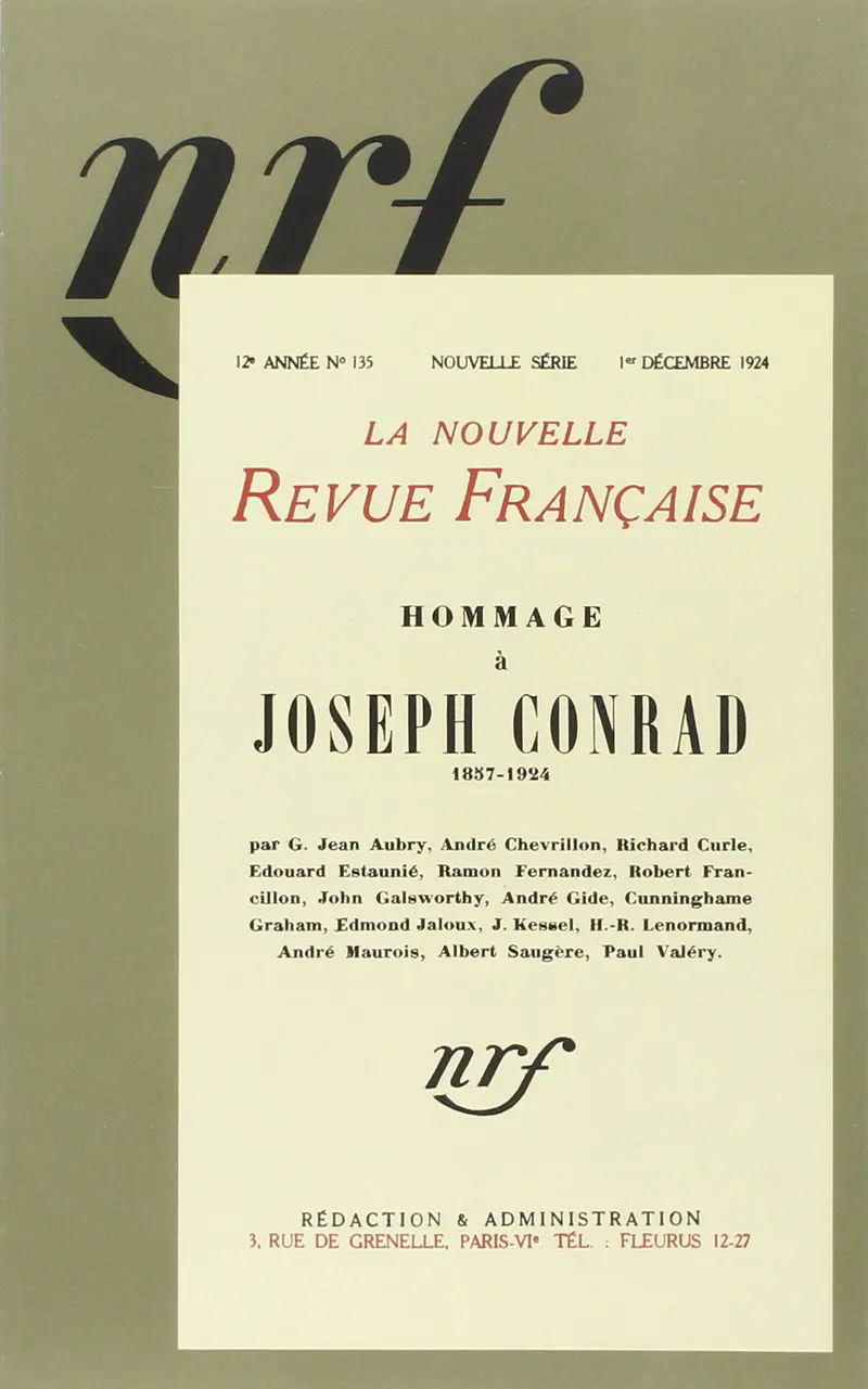 Hommage à Joseph Conrad - Collectif