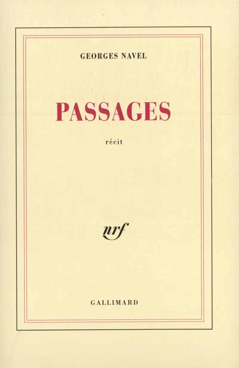 Passages - Georges Navel