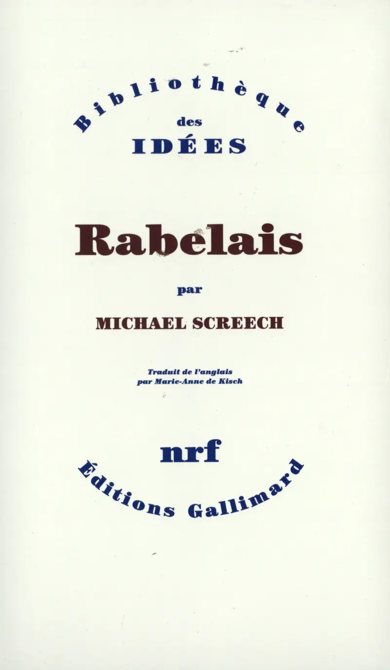 Rabelais - Michael Screech