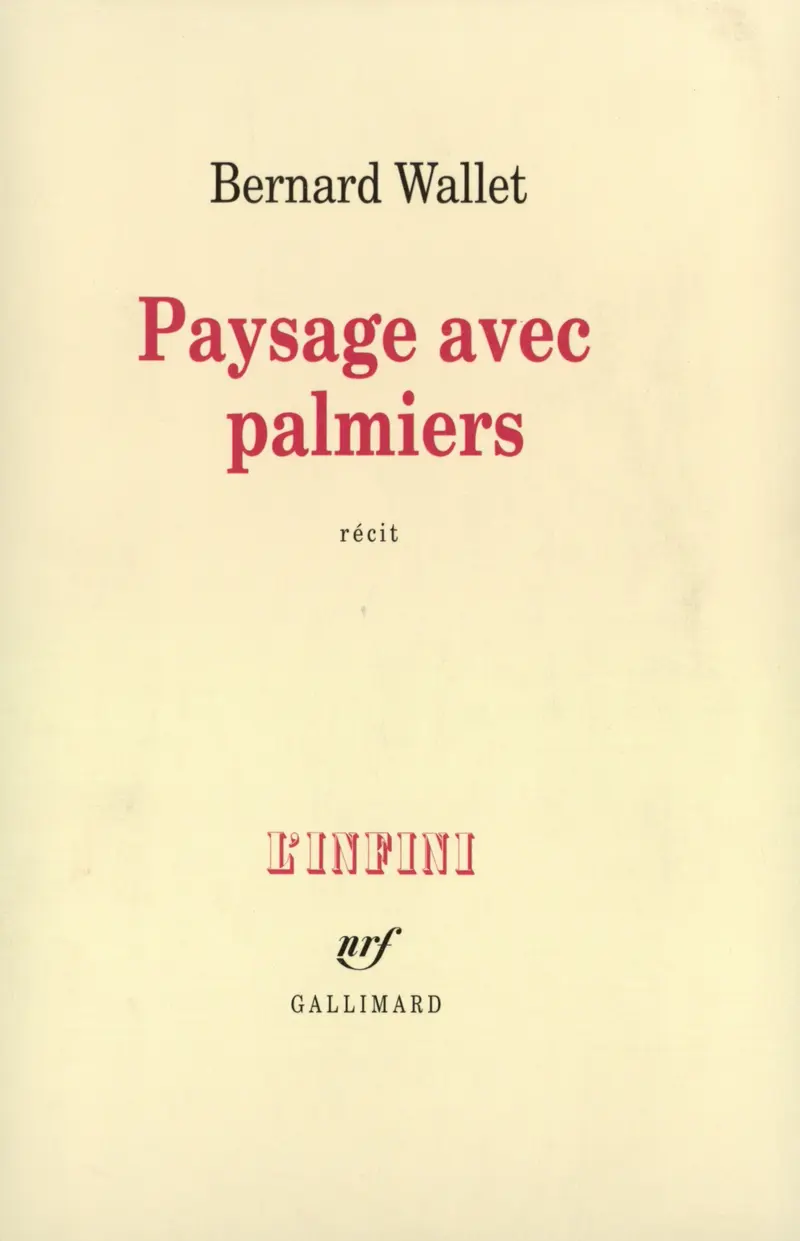 Paysage avec palmiers - Bernard Wallet