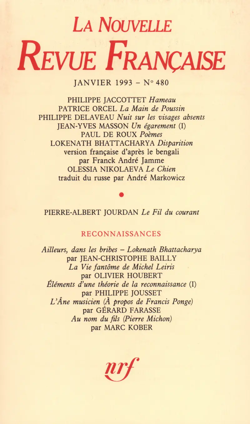 La Nouvelle Revue Française - Collectif