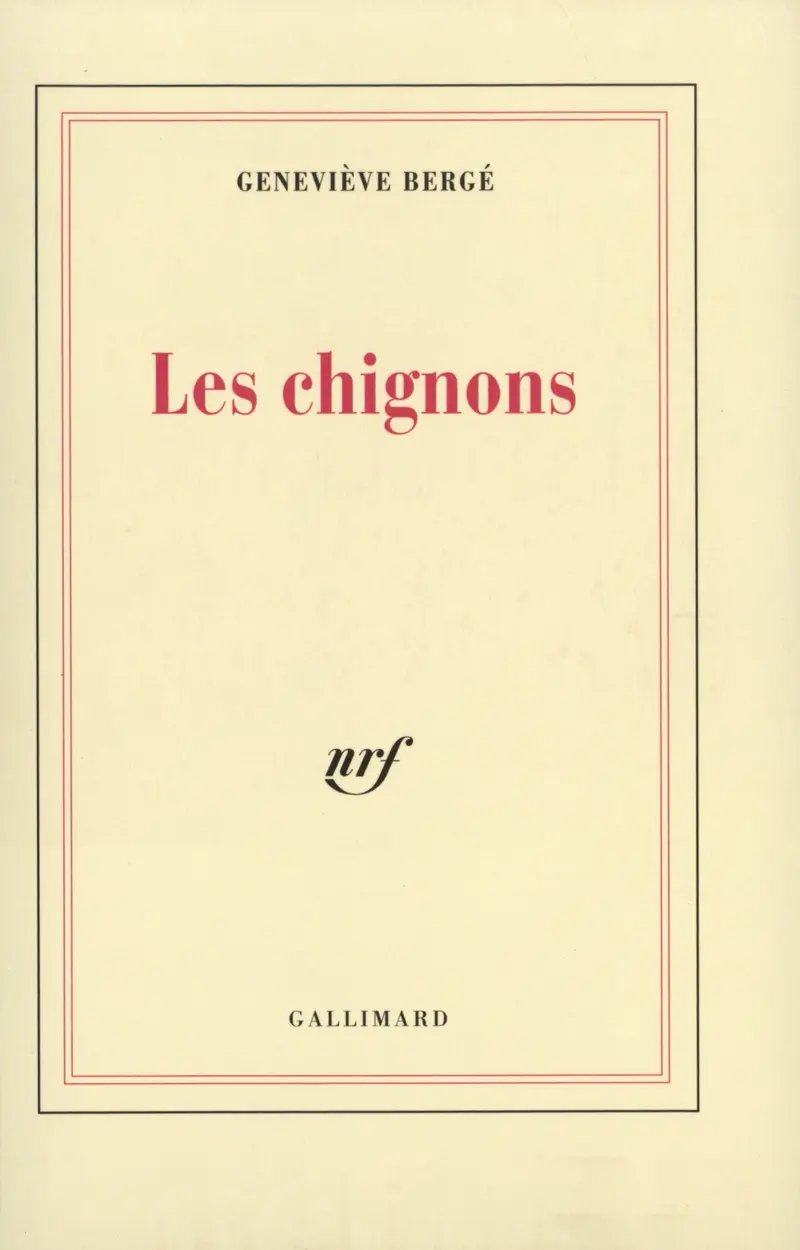 Les chignons - Geneviève Bergé