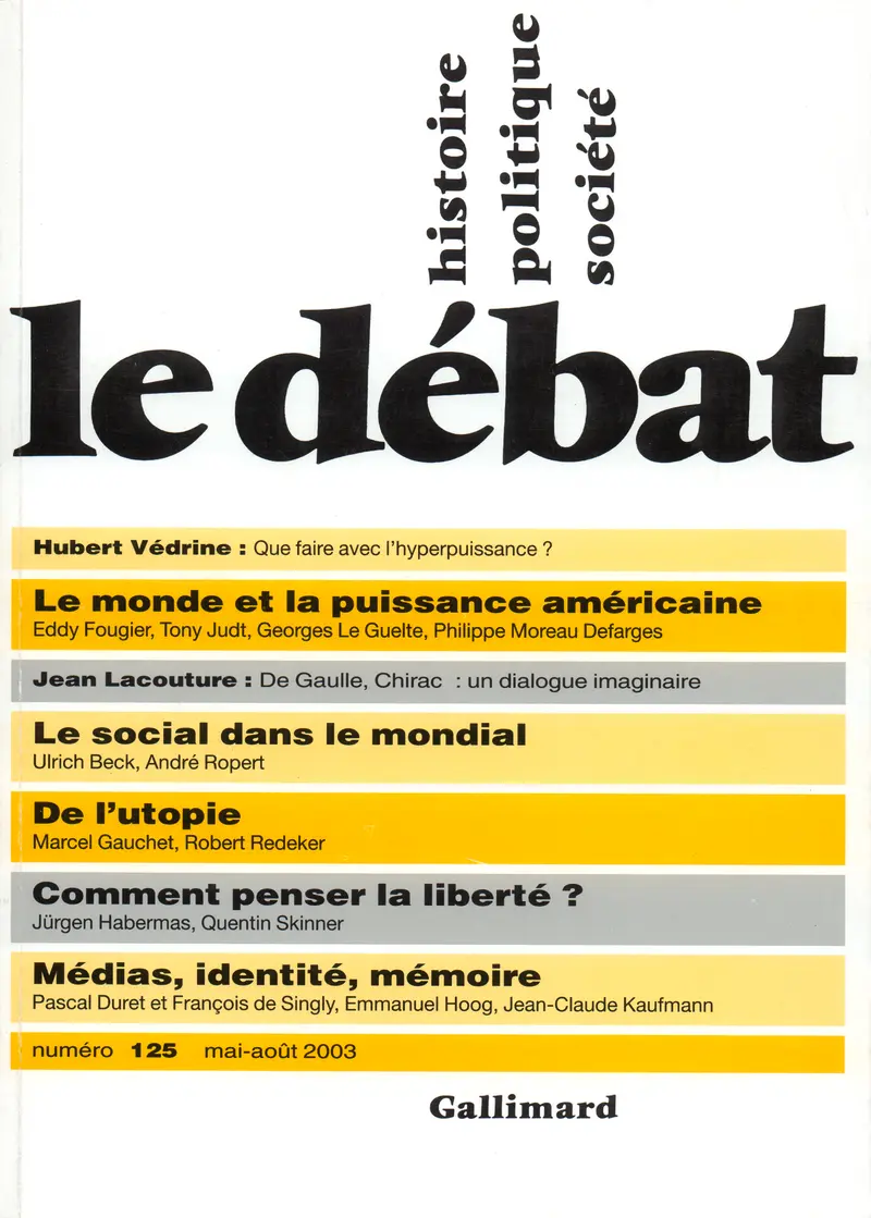 Le Débat - Collectif