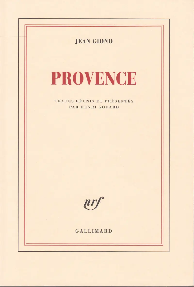 Provence - Jean Giono