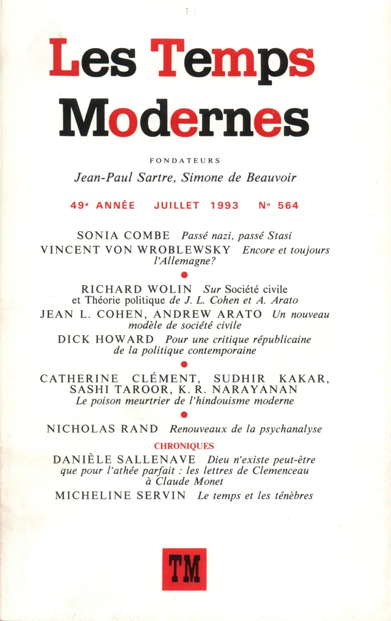 Les Temps Modernes - Collectif