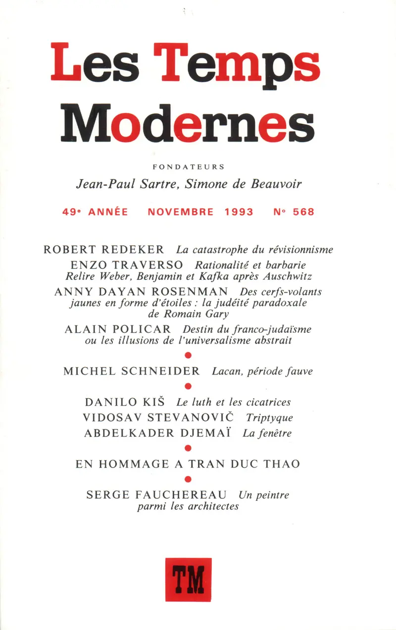 Les Temps Modernes - Collectif