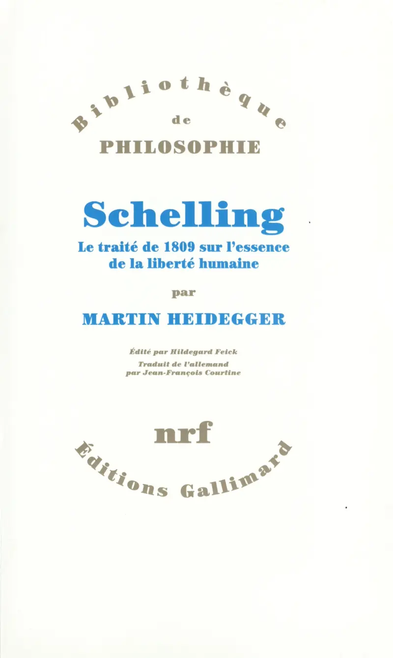 Schelling - Martin Heidegger