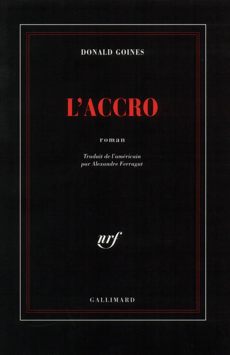 L'accro - Donald Goines