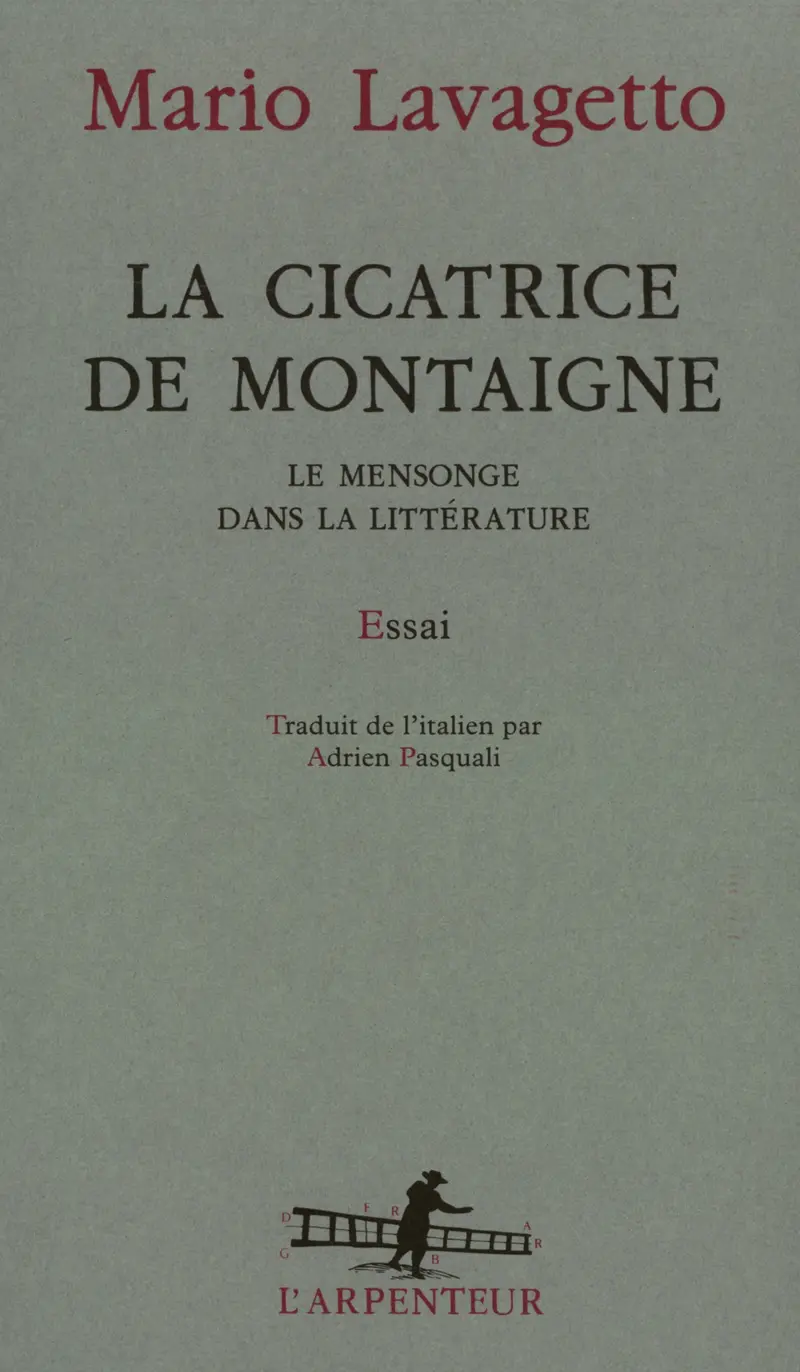 La Cicatrice de Montaigne - Mario Lavagetto