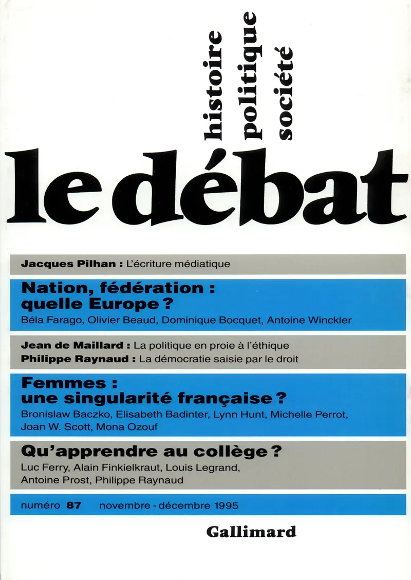 Le Débat - Collectif