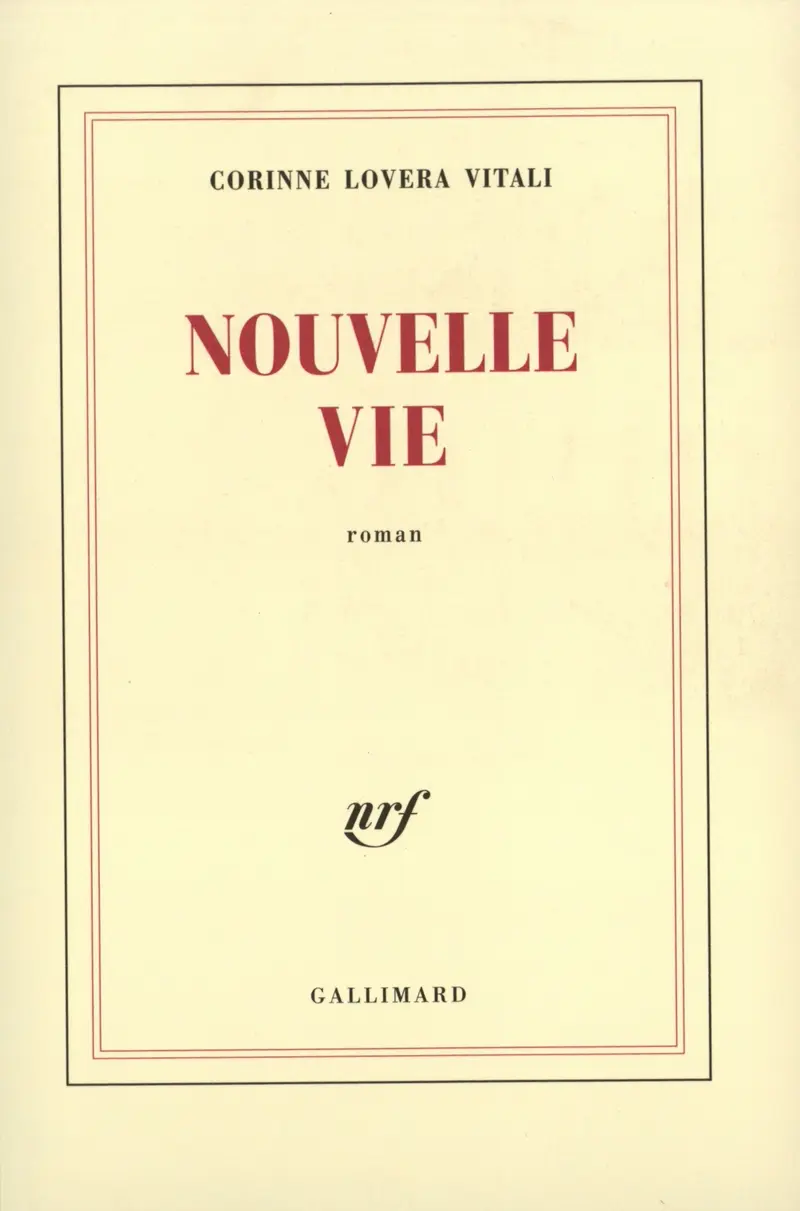 Nouvelle Vie - Corinne Lovera Vitali