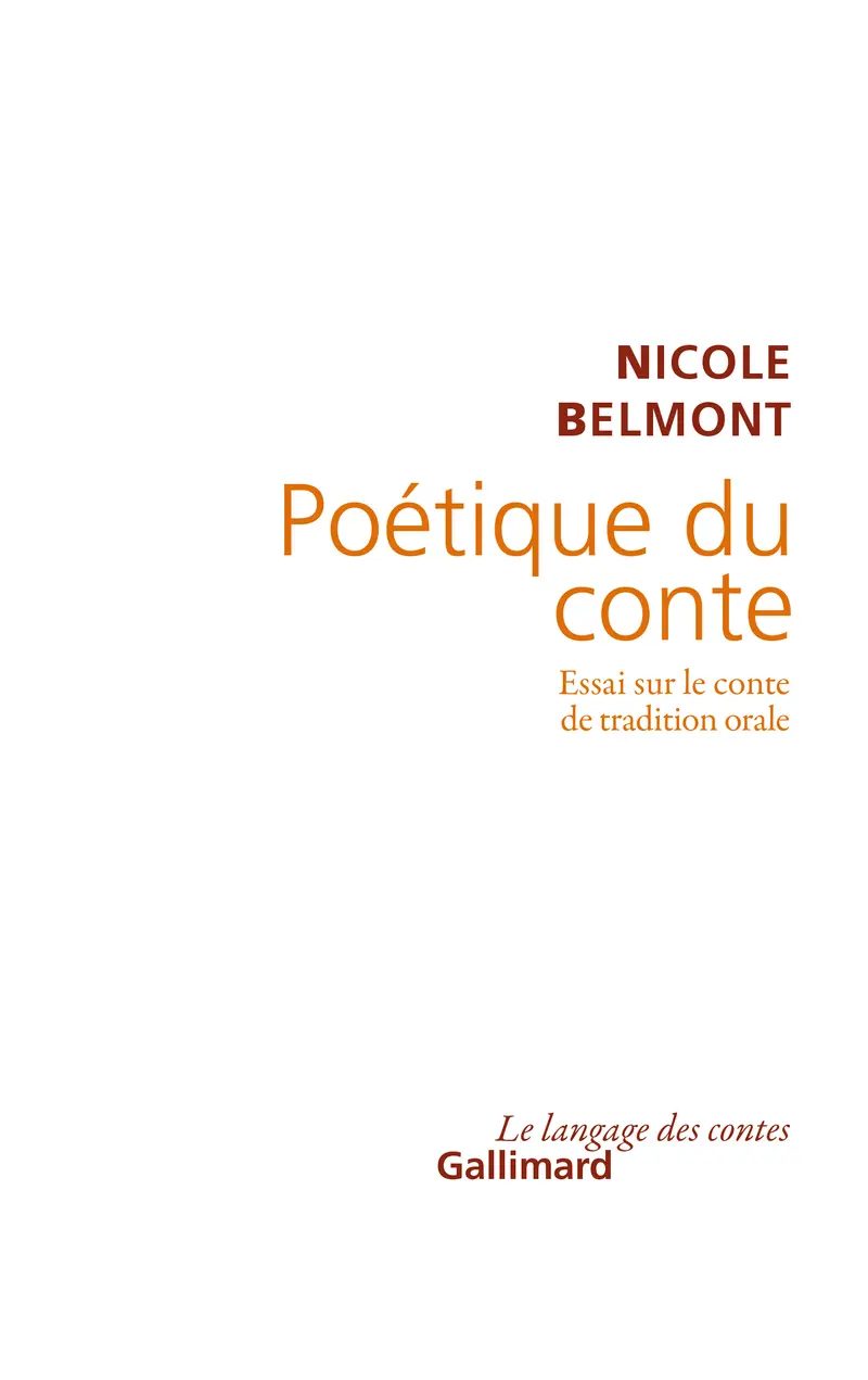 Poétique du conte - Nicole Belmont