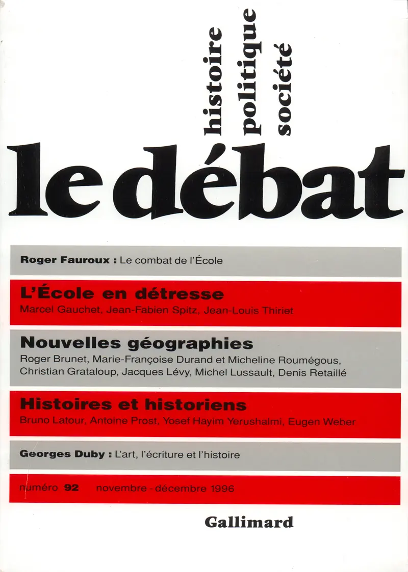 Le Débat - Collectif