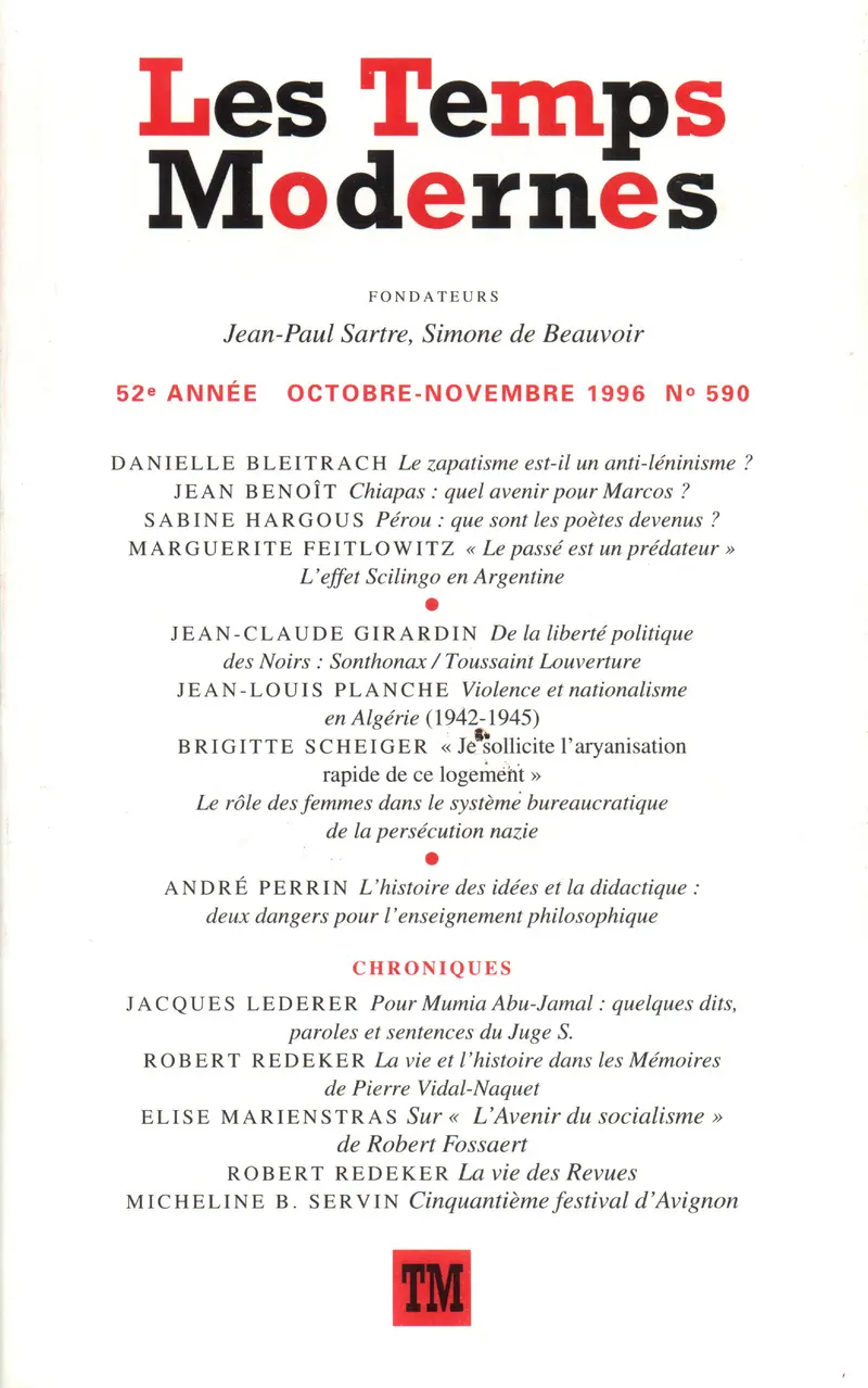 Les Temps Modernes - Collectif