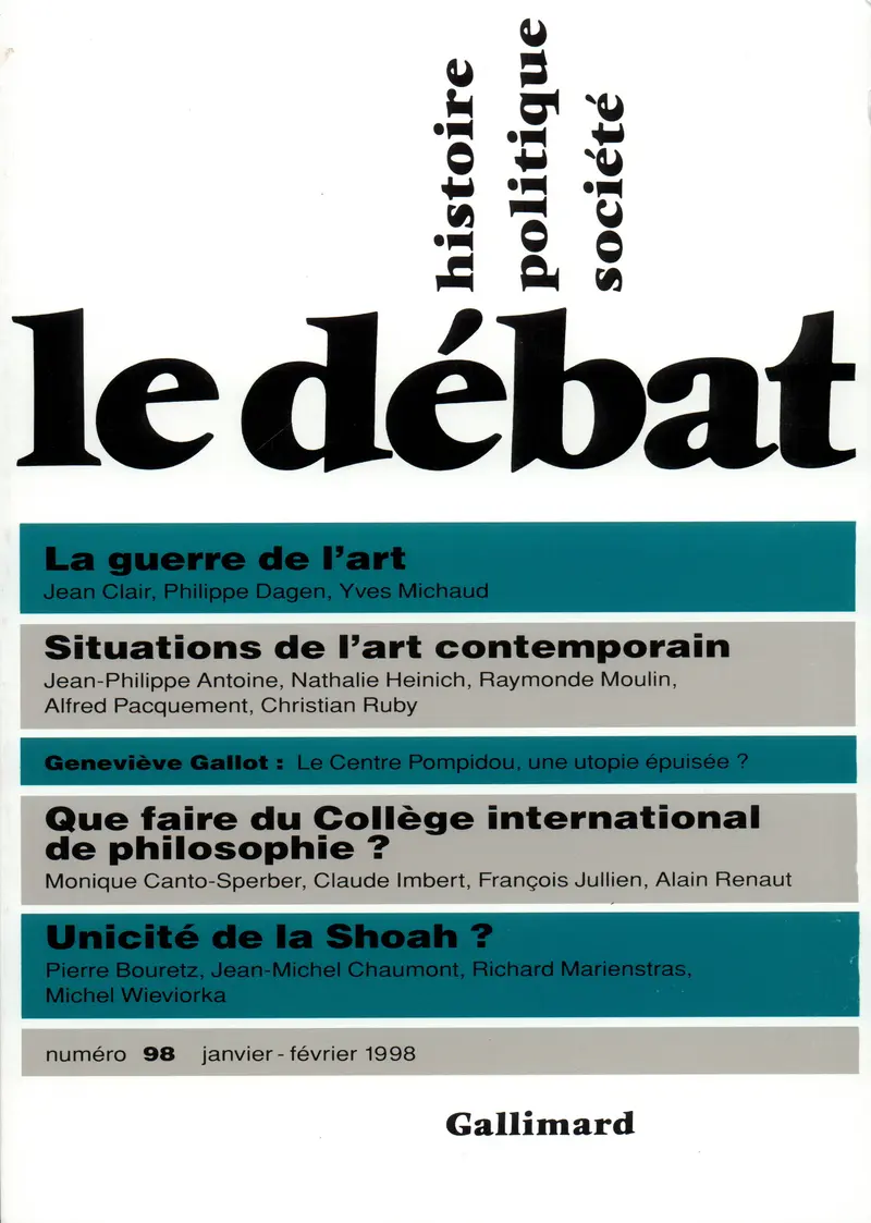 Le Débat - Collectif