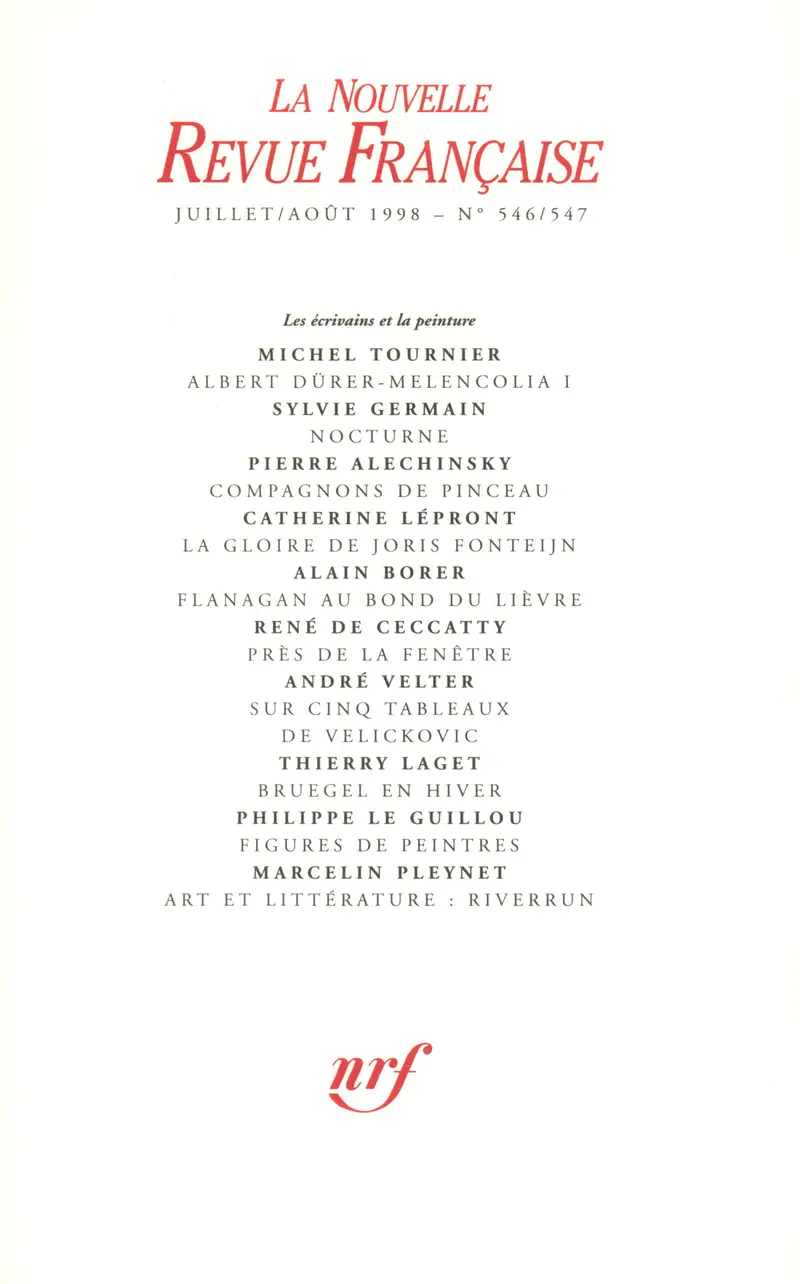La Nouvelle Revue Française - Collectif