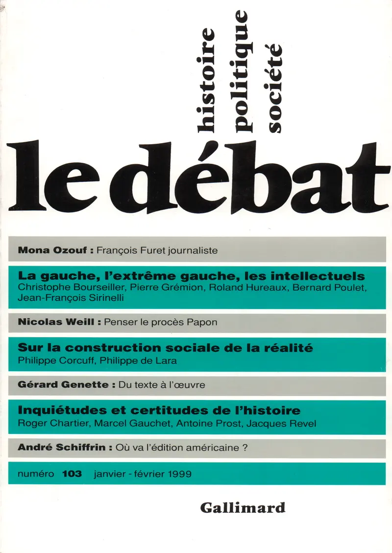 Le Débat - Collectif