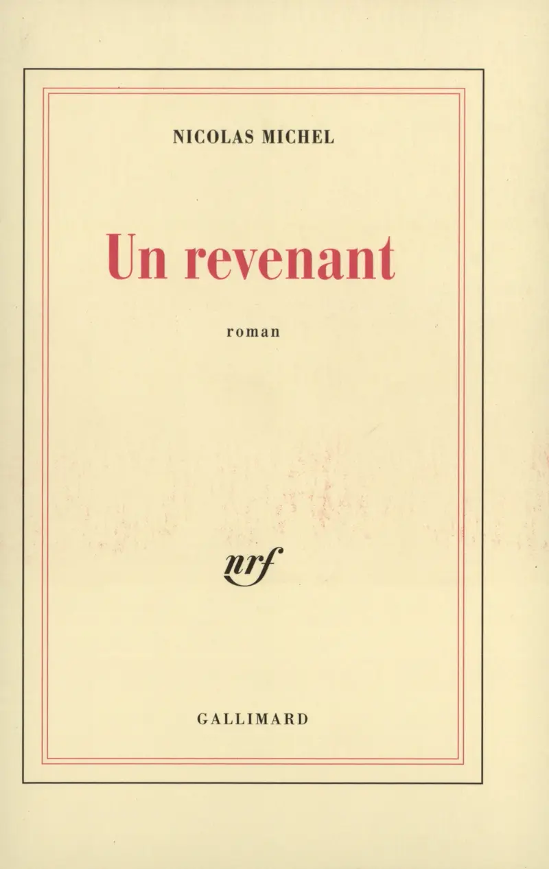 Un Revenant - Nicolas Michel