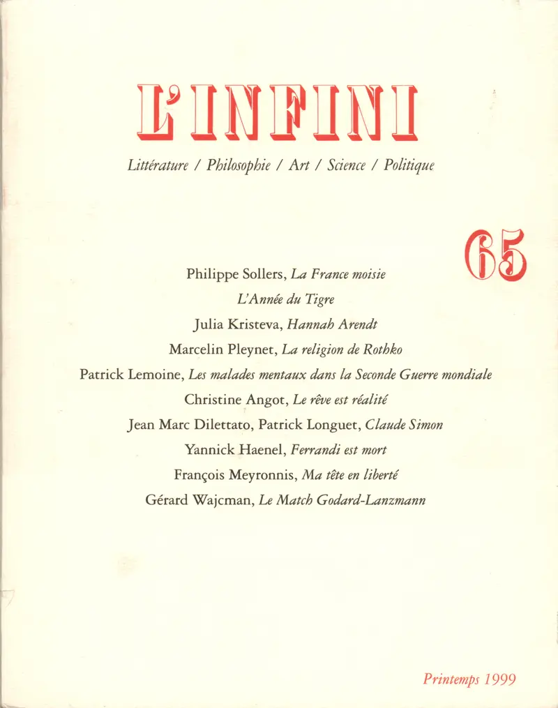 L'Infini - Collectif