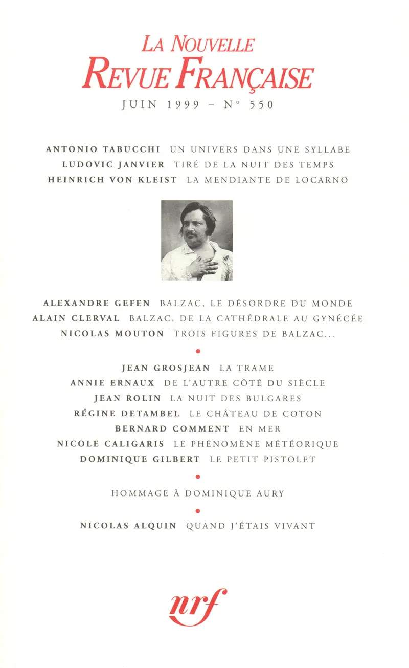 La Nouvelle Revue Française - Collectif