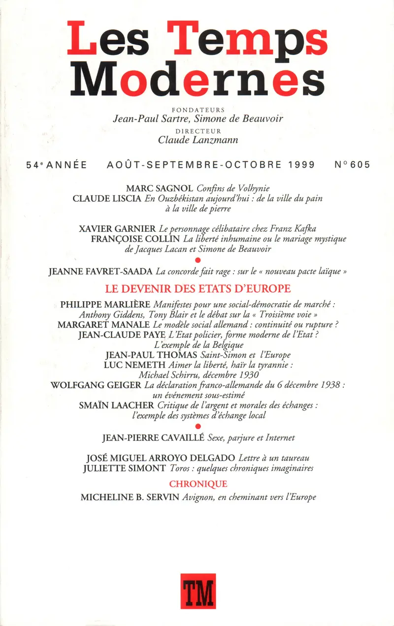 Les Temps Modernes - Collectif