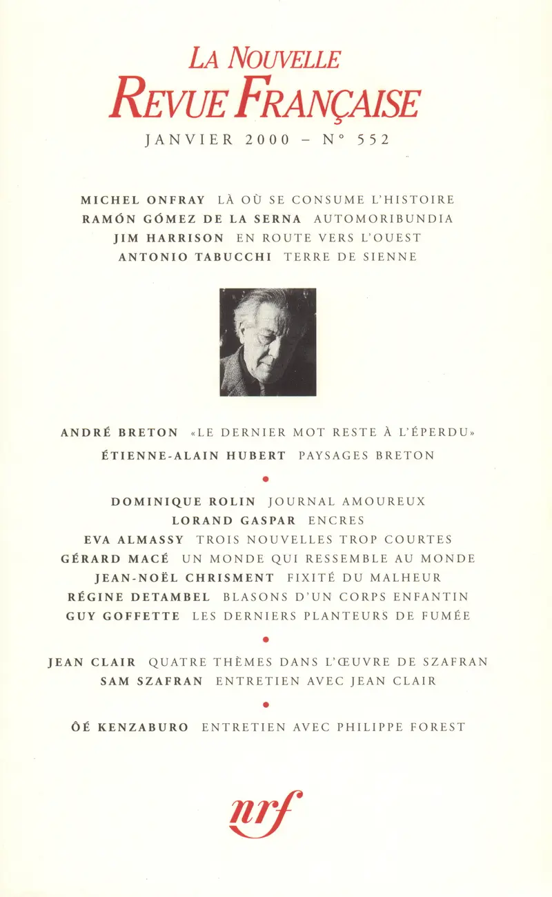 La Nouvelle Revue Française - Collectif