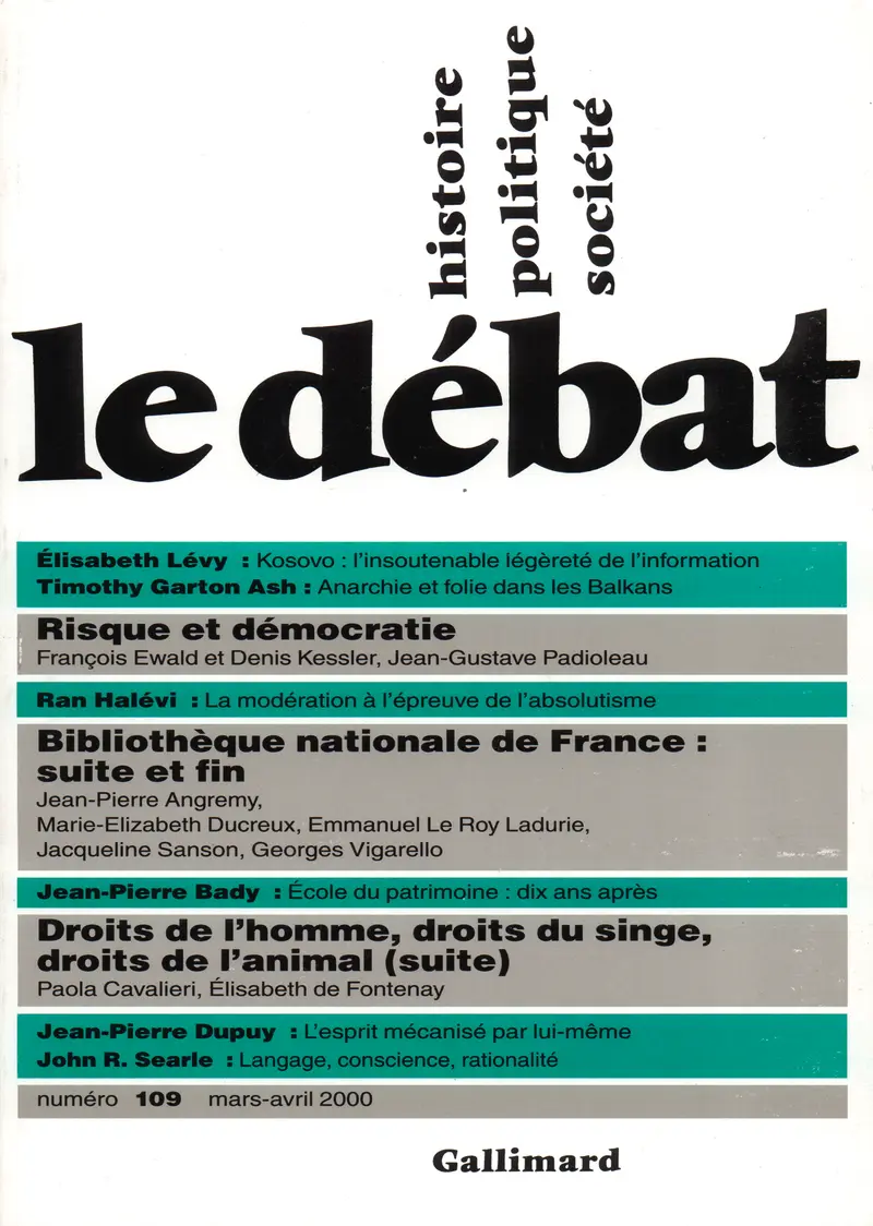Le Débat - Collectif