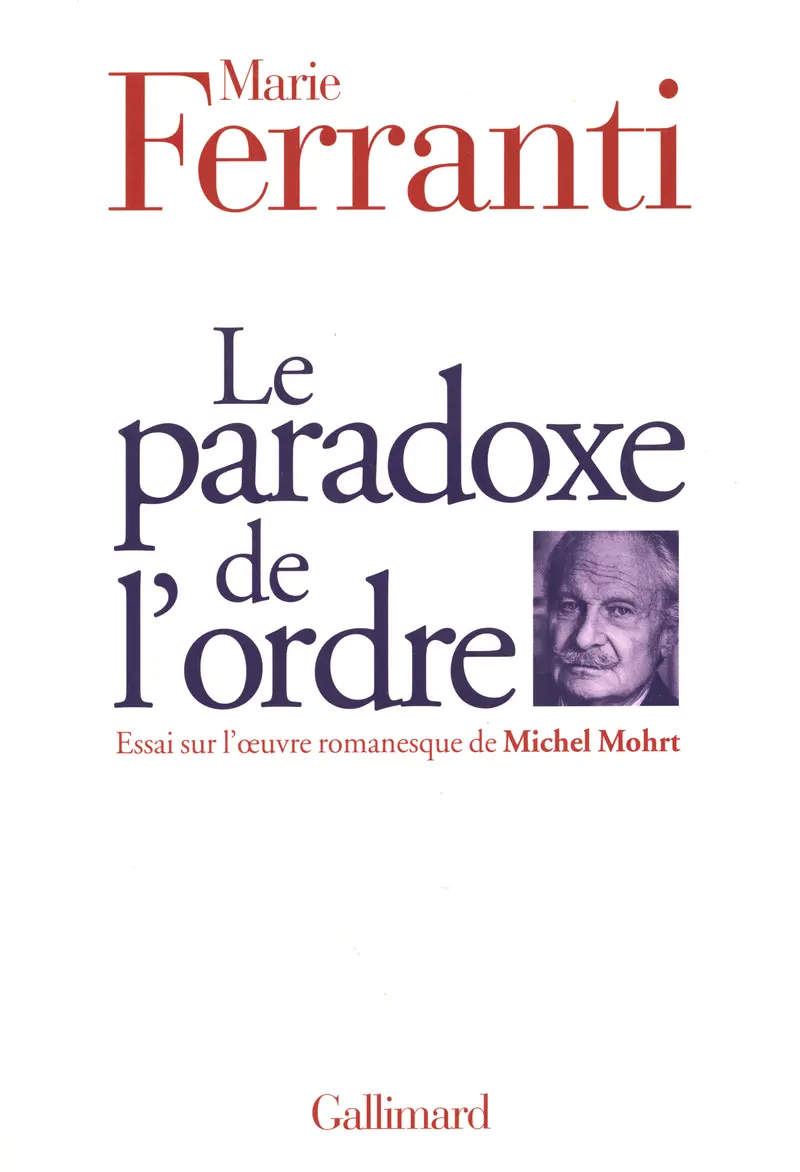 Le Paradoxe de l'ordre - Marie Ferranti