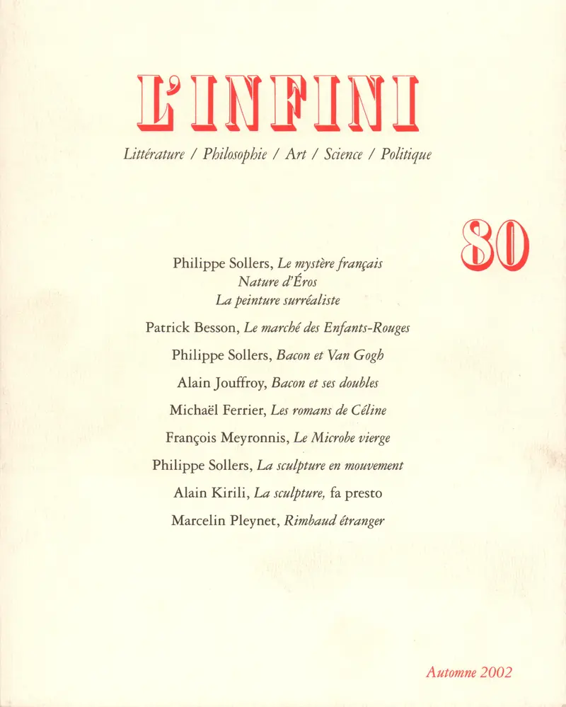 L'Infini - Collectif