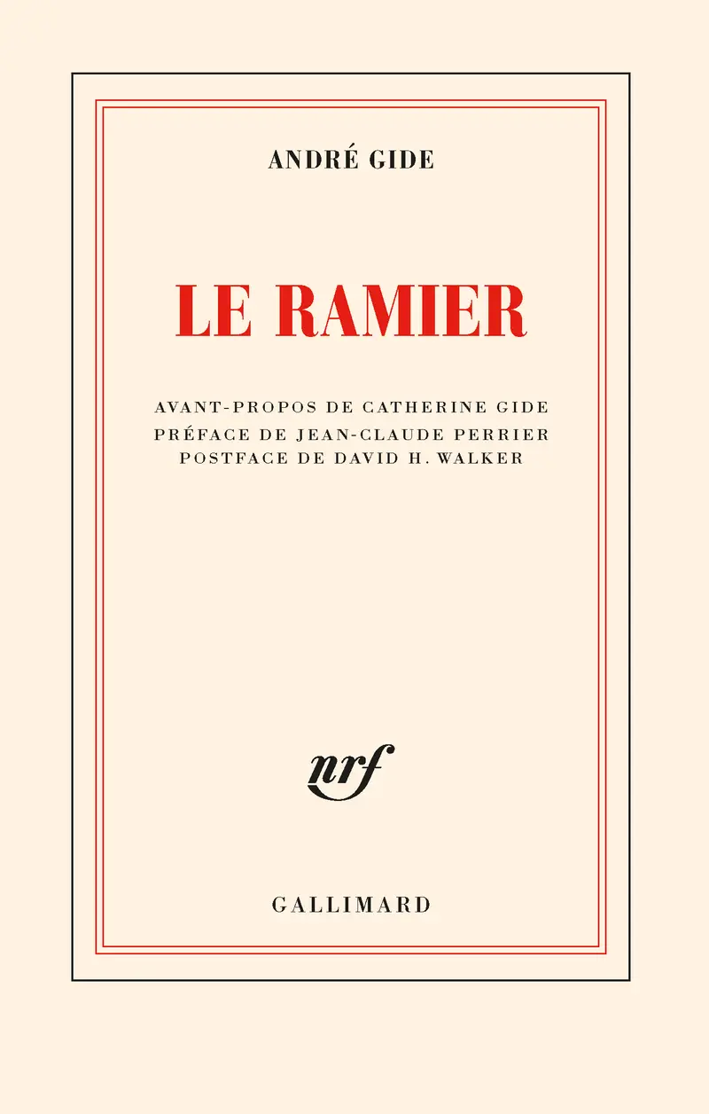 Le Ramier - André Gide