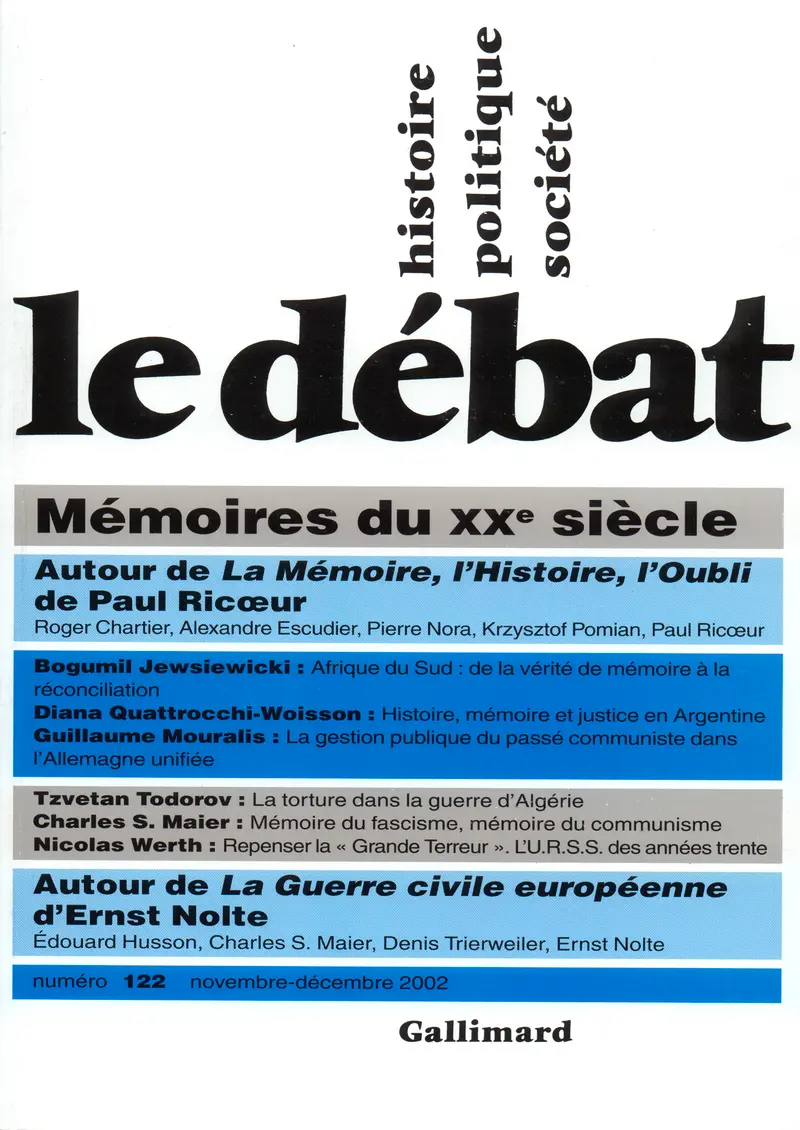 Le Débat - Collectif