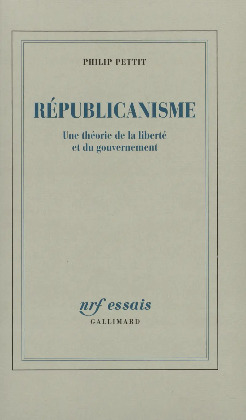 Républicanisme - Philip Pettit